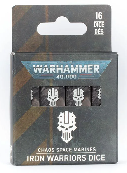 WH 40K: Iron Warriors - Dice