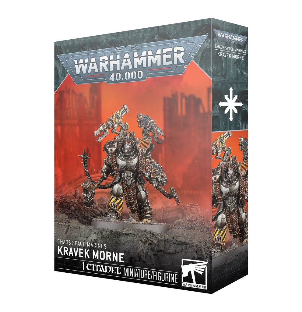 WH 40K: Chaos Space Marines - Kravek Morne