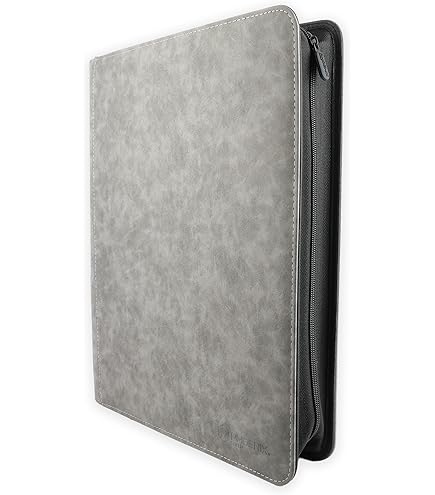 Binders: Phoenix Shield - Toploader Zip 9-Pockets (360 Cards) Gray