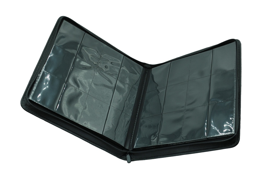 EVORETRO 4x3 Binder with Zipper - Black