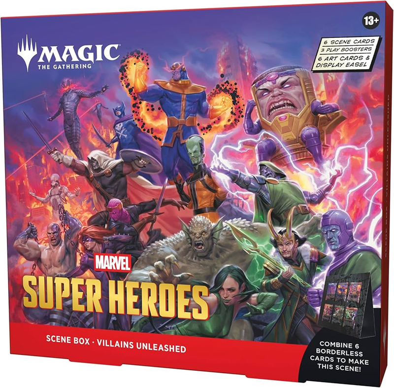 MTG: MARVEL Super Heroes - Scene Box VILLAINS: UNLEASHED