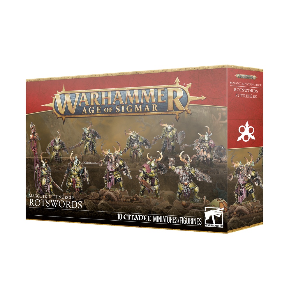 WH Aos: Maggotkin of Nurgle: Rotswords