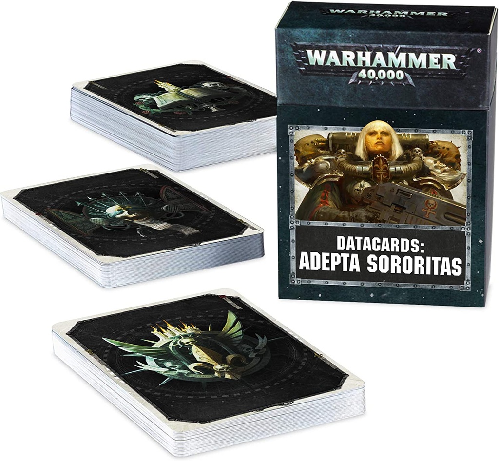 WH 40K: Adepta Sororitas - Data Cards