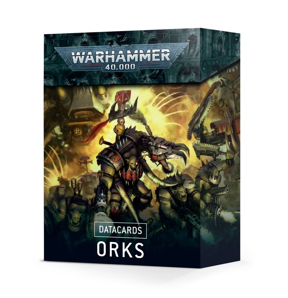 WH 40K: Orks - Data Cards