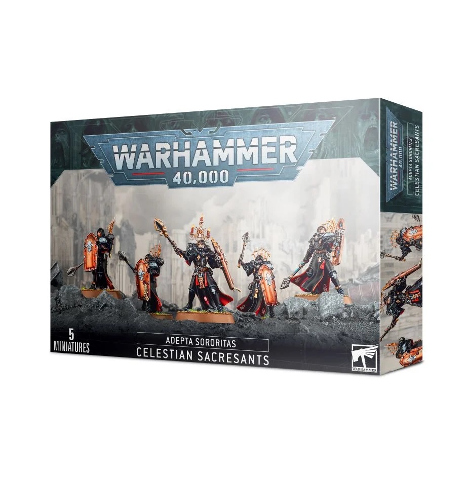 WH 40K: Adepta Sororitas - Celestian Sacresants