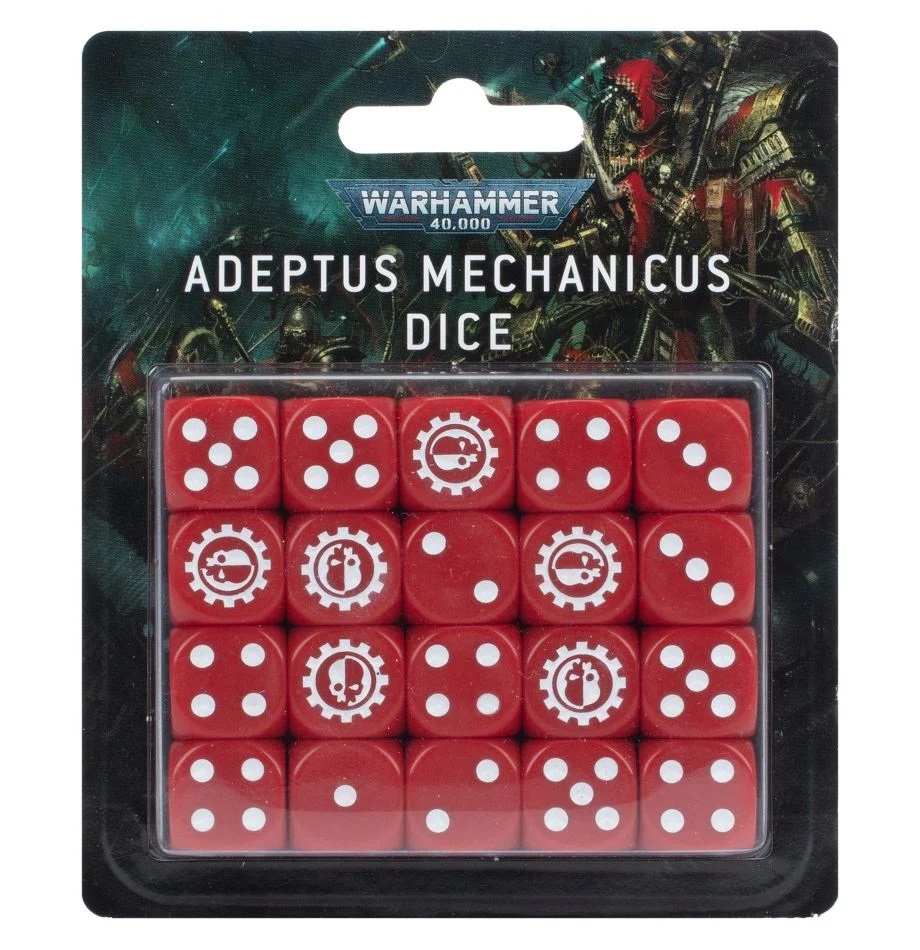 WH 40K: Adeptus Mechanicus - Dice