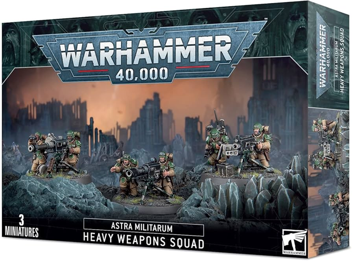 WH 40K: Astra Militarum - Cadian Heavy Weapon Squad