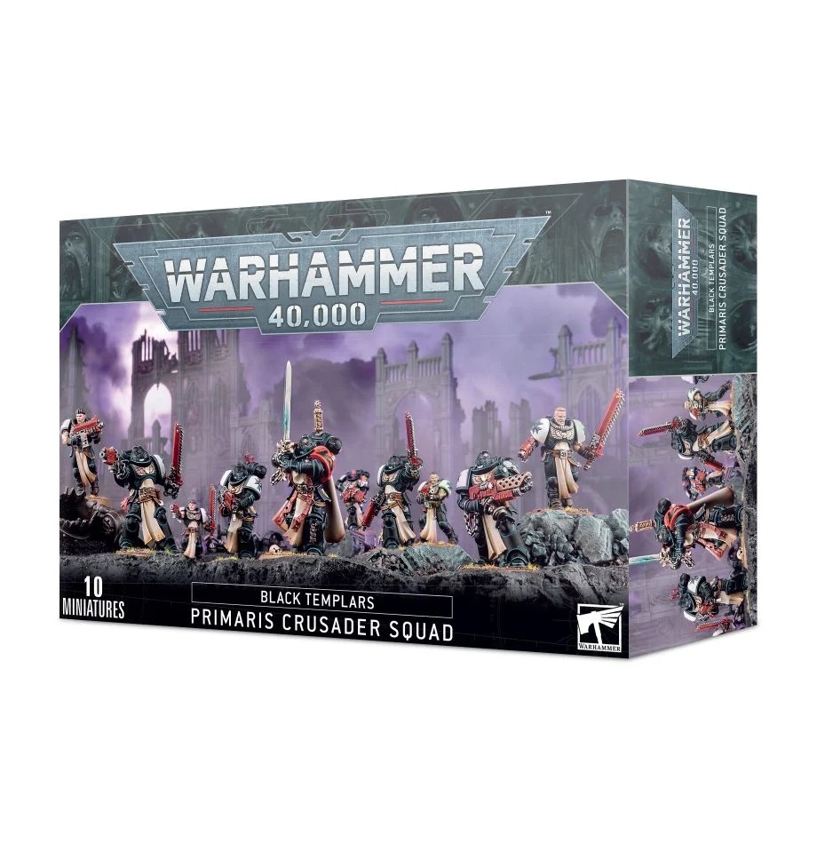 WH 40K: Black Templars - Primaris Crusader Squad