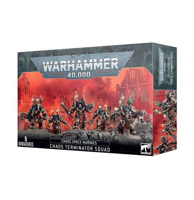 WH 40K: Chaos Space Marines - Chaos Terminator Squad