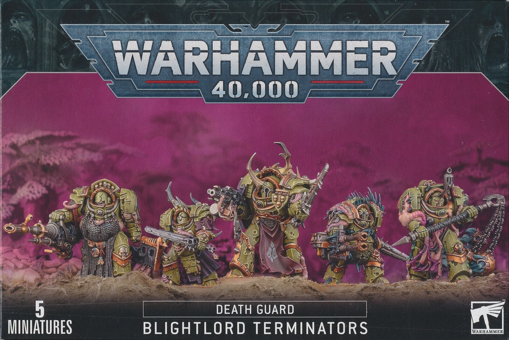 WH 40K: Death Guard - Blightlord Terminators