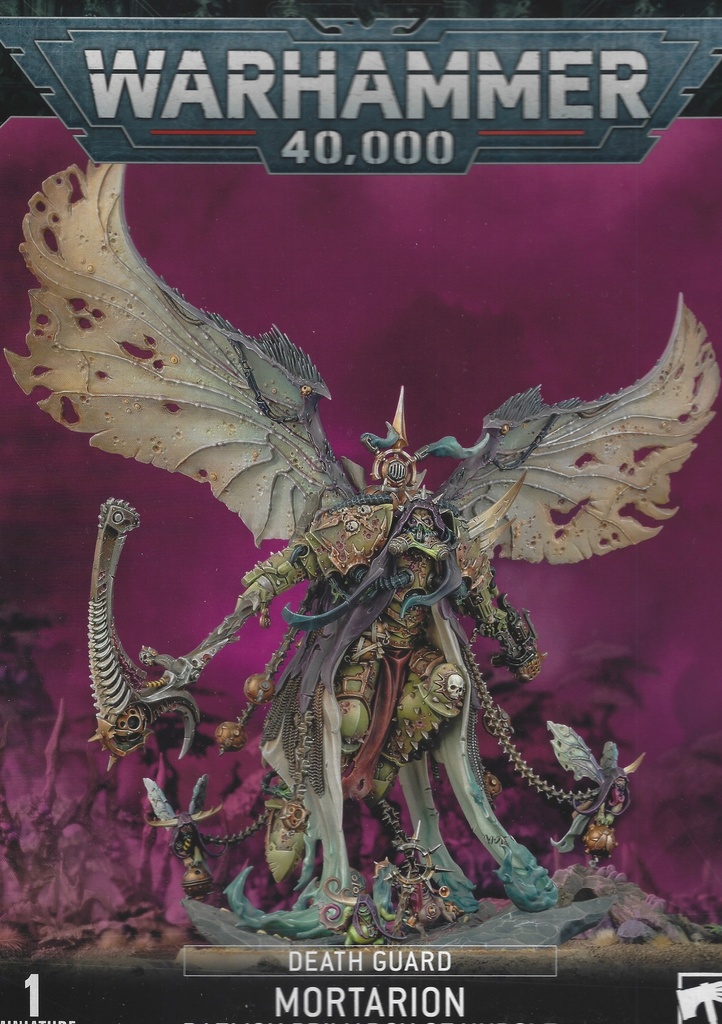 WH 40K: Death Guard - Mortarion Daemon Primarch of Nurgle