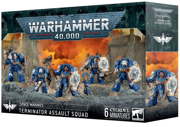 WH 40K: Space Marines - Terminator Assault Squad