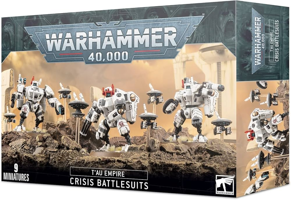 WH 40K: T'au Empire - Crisis Battlesuits