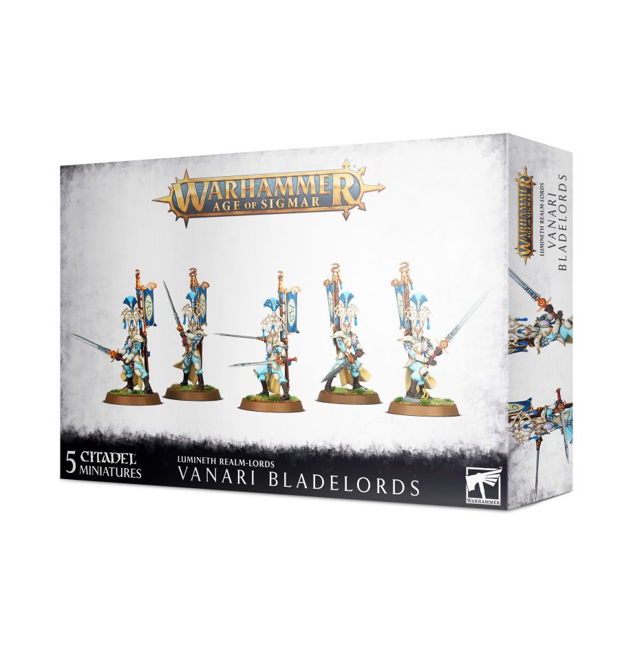 WH AoS: Lumineth Realm-Lords - Vanari Bladelords