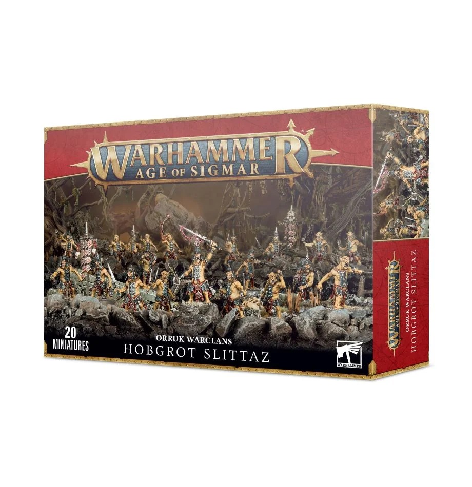 WH AoS: Orruk Warclans - Hobgrot Slittaz