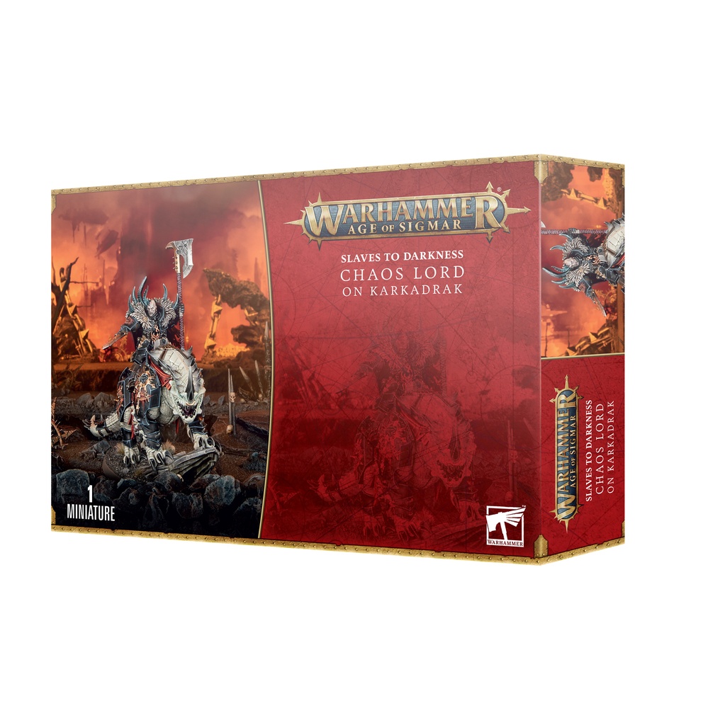 WH AoS: Slaves to Darkness - Chaos Lord on Karkadrak