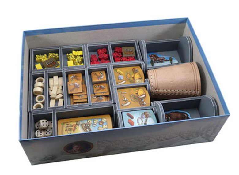 Accessories Board Games: Folded Space - Stone Age Insert 