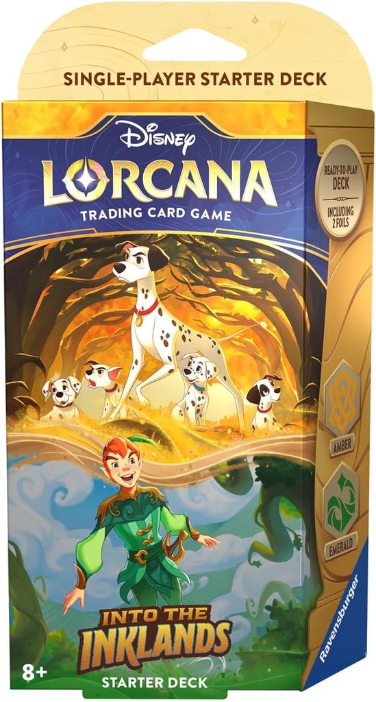 Disney's Lorcana TCG: Into the Inklands [Starter Deck] - Amber & Emerald 