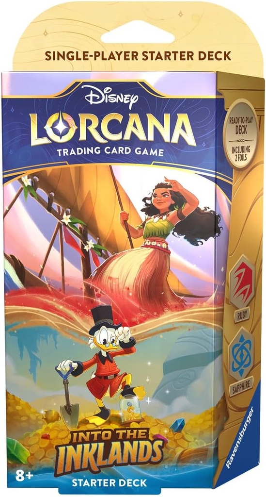 Disney's Lorcana TCG: Into the Inklands [Starter Deck] - Ruby and Sapphire 