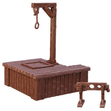 Diorama: Mantic Games - Terrain Crate - Gallows & Stocks 