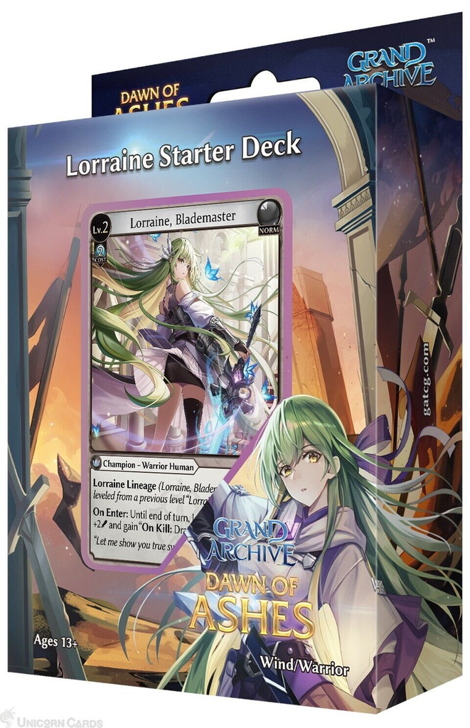 Grand Archive TCG: Dawn of Ashes [Lorraine Starter Deck] 