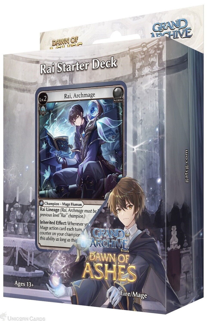 Grand Archive TCG: Dawn of Ashes [Rai Starter Deck] 