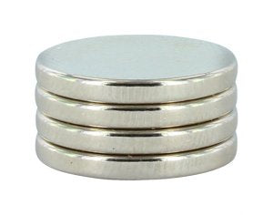 Hobby Supply: Magnets - 1/2 X 1/16 [x4] 
