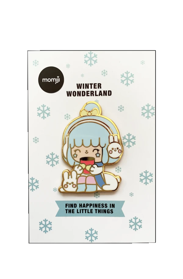 Momiji: Winter Wonderland Pin 