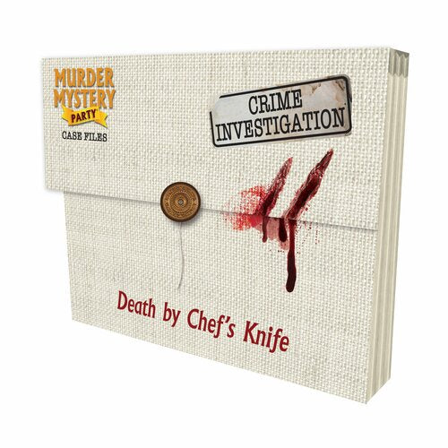 Murder Mystery Party Case Files: Death by Chef's Knife 