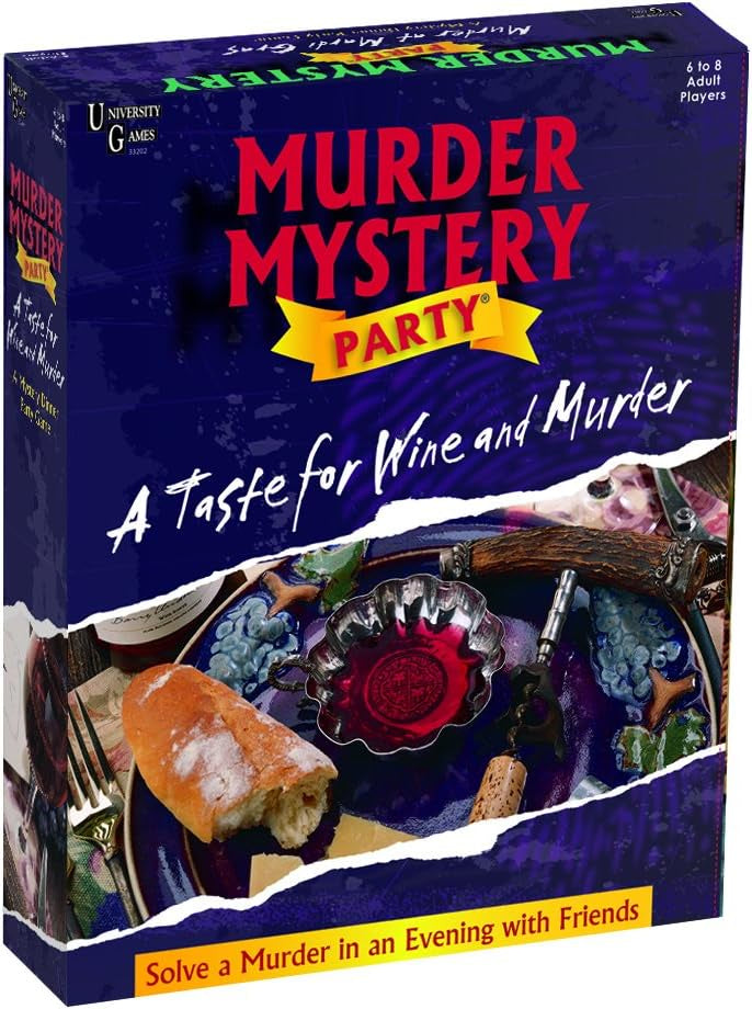 Murder Mystery Party: A Taste for Wine and Murder 