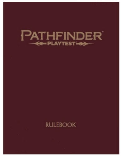 Pathfinder [2nd. Ed.] RPG: Playtest - Rulebook [Special Ed.] 