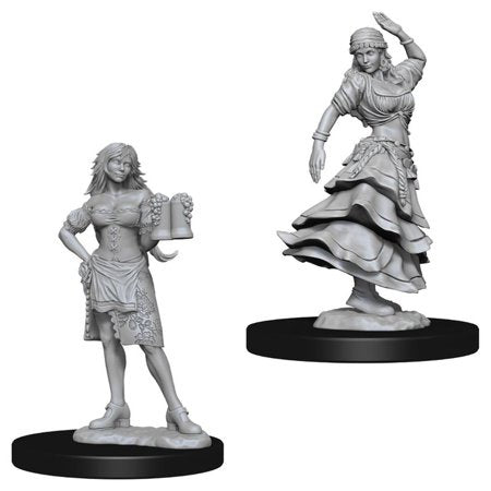 Pathfinder RPG Minis: Deep Cuts Unpainted - Bartender/Dancing Girl 