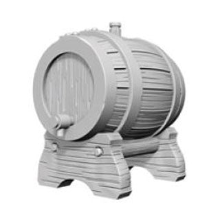 Pathfinder RPG Minis: Deep Cuts Unpainted - Keg Barrels [x3] 