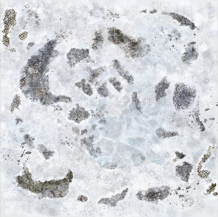 Playmat B2G:  Legion - Snow [91x91 CM] 