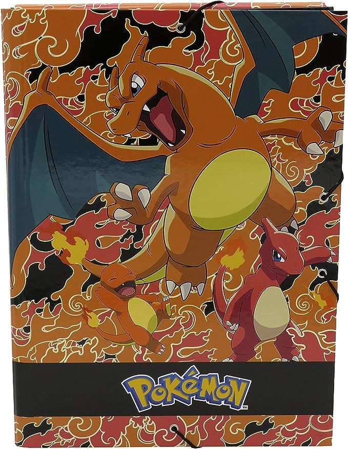 Pokemon Binder: A4 3-Flaps - Charmander 