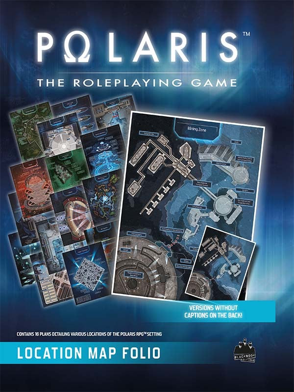 Polaris RPG: Location Map Folio 