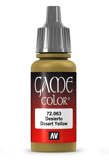 Vallejo Paints: Game Color - Desert Yellow [17ml] 