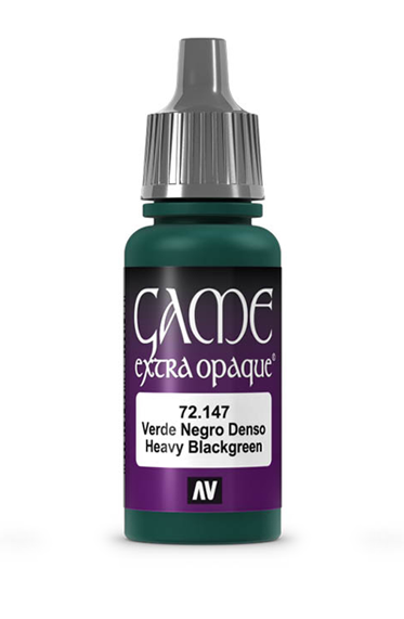 Vallejo Paints: Game Color - Heavy Blackgreen [17ml] 