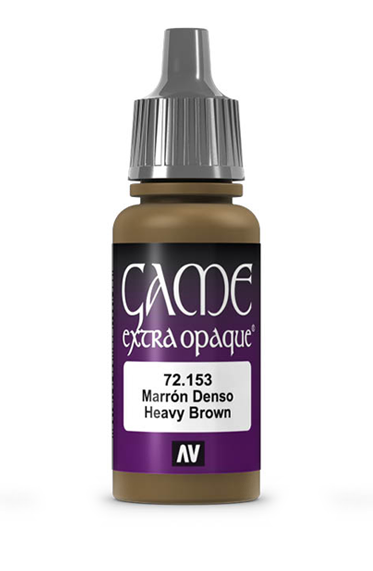 Vallejo Paints: Game Color - Heavy Brown [17ml] 