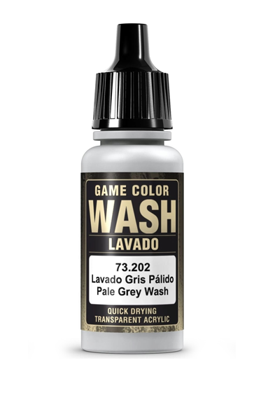 Vallejo Paints: Game Color - Pale Grey Wash [17ml] 