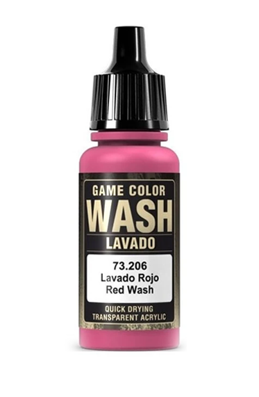 Vallejo Paints: Game Color - Red Wash [17ml] 