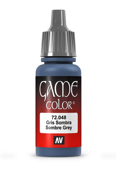 Vallejo Paints: Game Color - Sombre Grey [17ml] 