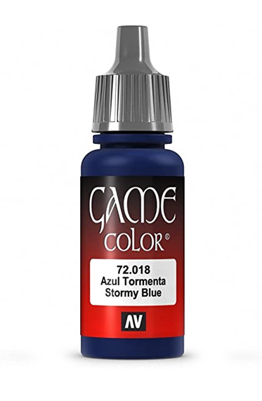 Vallejo Paints: Game Color - Stormy Blue [17ml] 