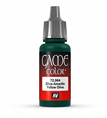 Vallejo Paints: Game Color - Yellow Olive [17ml] 