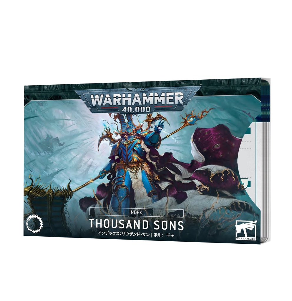 WH 40K: Index Card Bundle: Chaos - Thousand Sons 