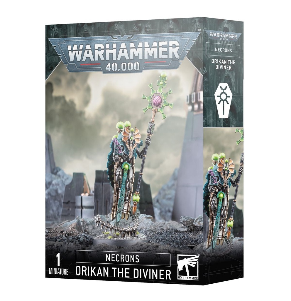WH 40K: Necrons - Orikan the Diviner 