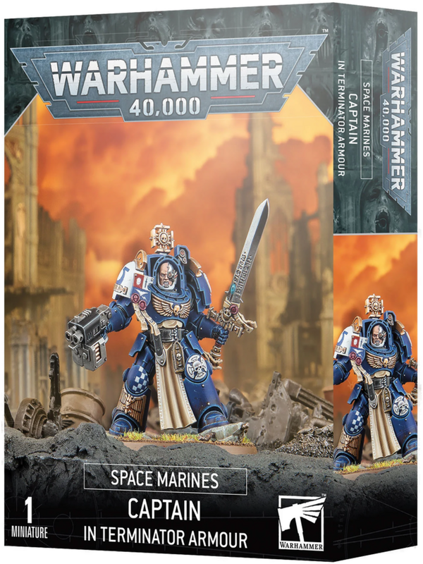 WH 40K: Space Marines - Captain In Terminator Armour 