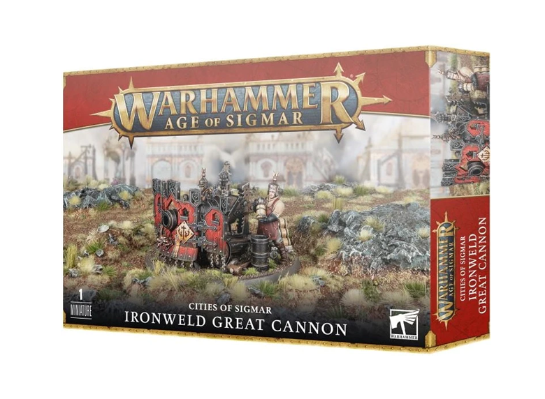 WH AoS: Cities of Sigmar - Ironweld Great Cannon 