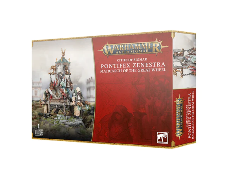 WH AoS: Cities of Sigmar - Pontifex Zenestra, Matriarch of the Great Wheel 
