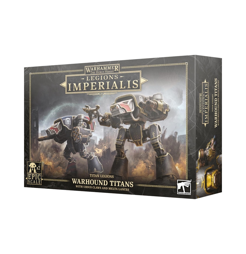Wh Horus Heresy: Legions Imperialis -  Warhound Titans With Ursus Claws 